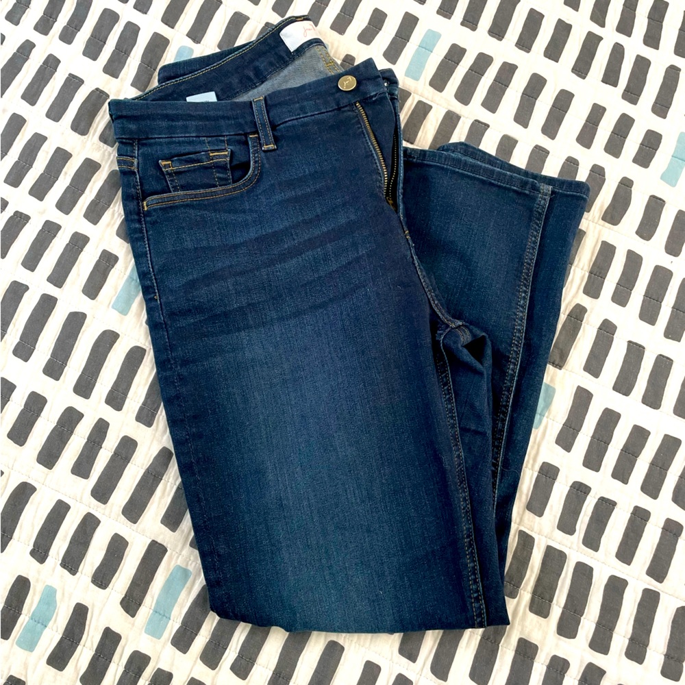 Size 12 JEN7 by 7 For All Mankind Stretch Ankle Jeans